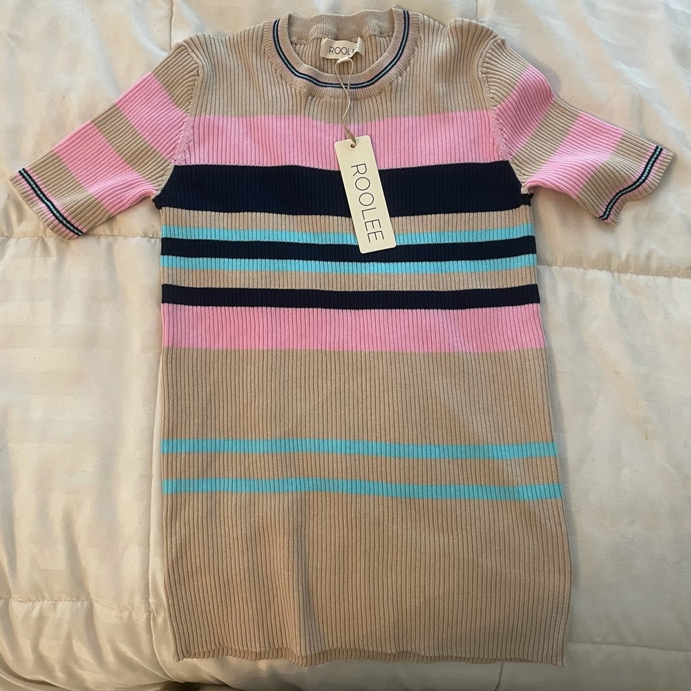 Striped short sleeve